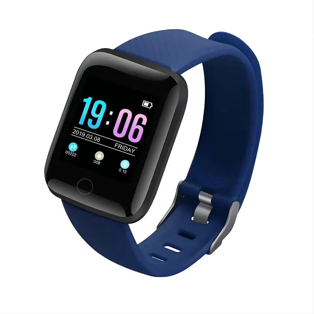 Smart Bracelet Plavi – Pametna Fitness Narukvica sa Mjerenjem Pulsа, Krvnog Pritiska i IP67 Vodootpornošću