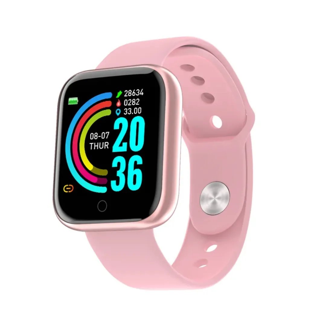 Smart Bracelet Rozi – Ženska Fitness Pametna Narukvica sa Pulsem, Pritiskom i Dugom Trajnošću Baterije