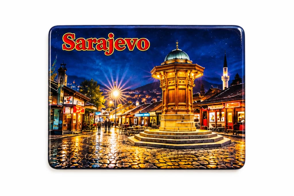 Magnet Sarajevo Sebilj – svijetli motiv